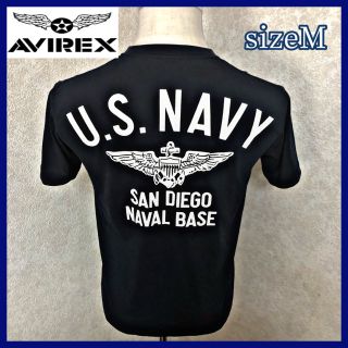 アヴィレックス(AVIREX)のsizeM AVIREX VネックTシャツ(Tシャツ/カットソー(半袖/袖なし))