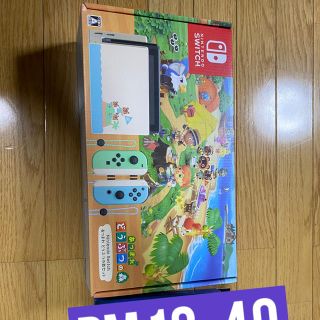 ニンテンドースイッチ(Nintendo Switch)の任天堂Switchあつまれどうぶつの森セット(家庭用ゲーム機本体)