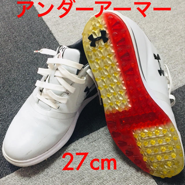 UNDER ARMOUR - ゴルフシューズ スパイクレス アンダーアーマー 27cmの通販 by こびと's shop|アンダーアーマーならラクマ UNDER ARMOUR - ゴルフシューズ スパイクレス アンダーアーマー 27cmの通販 by こびと's shop|アンダーアーマーならラクマ