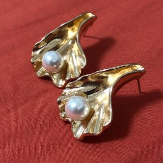 リリーブラウン(Lily Brown)のパール ゴールド ピアス(ピアス)