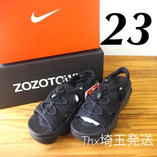 ナイキ(NIKE)の新品未試着 ナイキ エアマックスココ 【ブラック / 23cm】zozo購入品(サンダル)