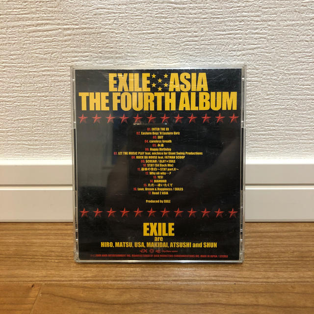 EXILE(エグザイル)のEXILE ASIA エンタメ/ホビーのCD(ポップス/ロック(邦楽))の商品写真