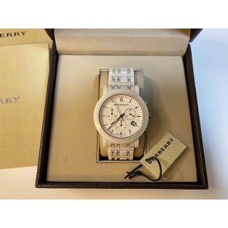 BURBERRY - 【送料無料】BURBERRY バーバリー 腕時計 セラミック 白