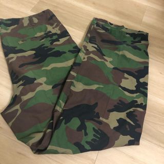 韓国軍　ウッドランド　パンツ　美品！！(ワークパンツ/カーゴパンツ)