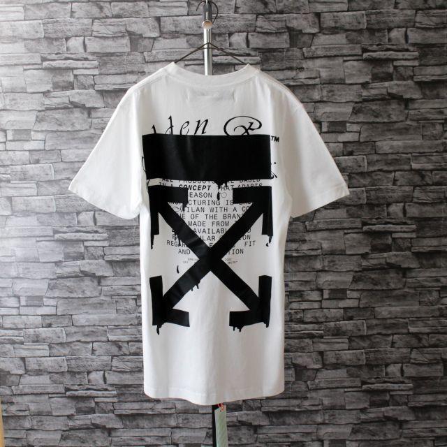 新品 OFF-WHITE RIPPING ARROWS Tシャツ ホワイトbeyondcloset