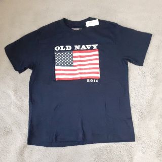 オールドネイビー(Old Navy)のOLD NAVY タグつき Tシャツ 国旗(Tシャツ/カットソー)