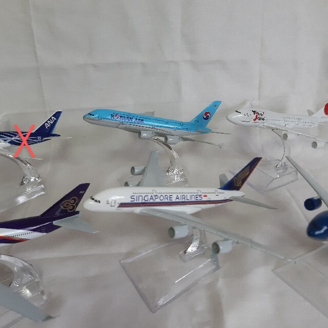 航空機 模型 ５機 2