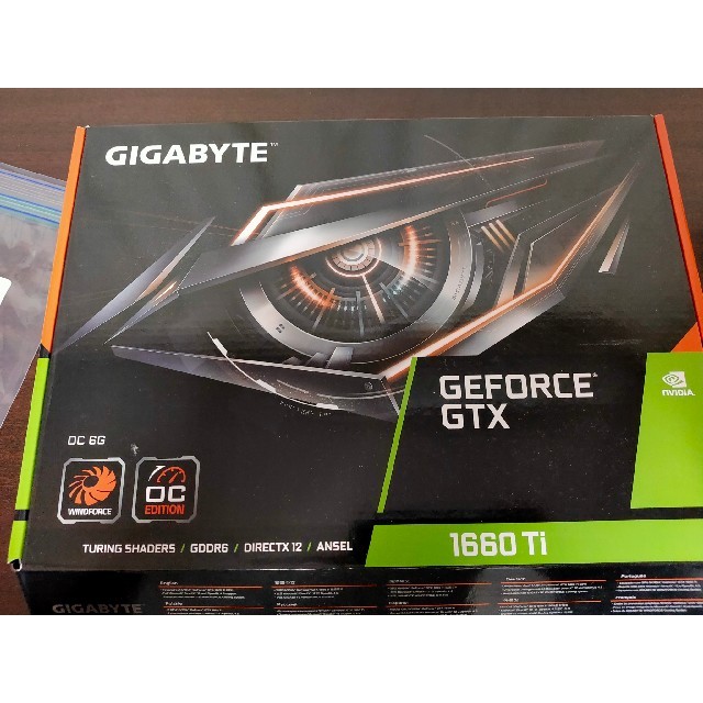 GIGABYTE GeforceGTX1660TI スマホ/家電/カメラのPC/タブレット(PCパーツ)の商品写真