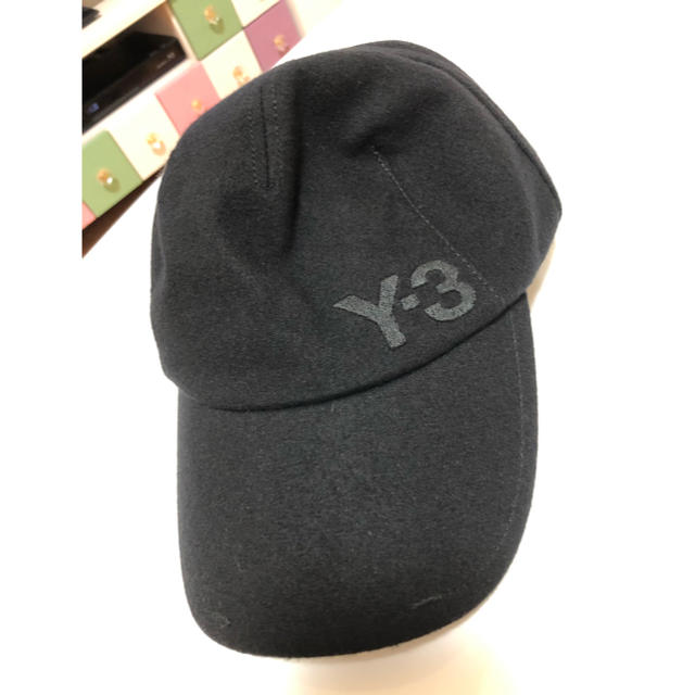 Y-3 - Y-3 ロゴキャップ メンズ レディース 帽子 BLACKの通販 by SOLA's shop｜ワイスリーならラクマ