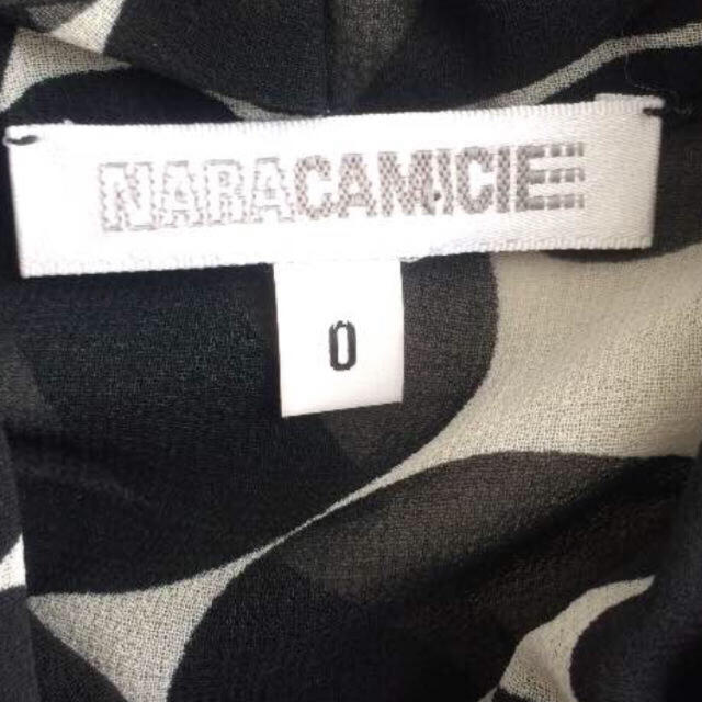 NARACAMICIE(ナラカミーチェ)のナラカミーチェ　ドット　シフォン　ボウタイブラウス レディースのトップス(シャツ/ブラウス(長袖/七分))の商品写真