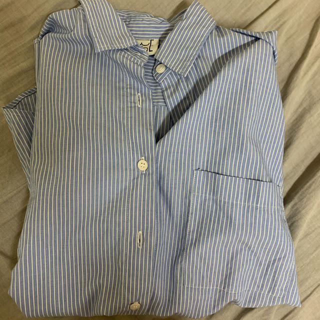 baserange ストライプシャツシャツ/ブラウス(長袖/七分)