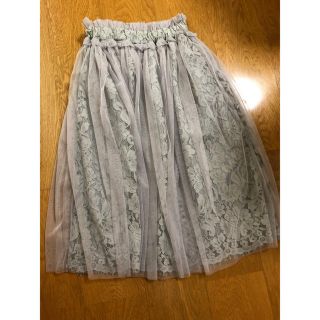 トッコ(tocco)の美品チュールスカート(ひざ丈スカート)