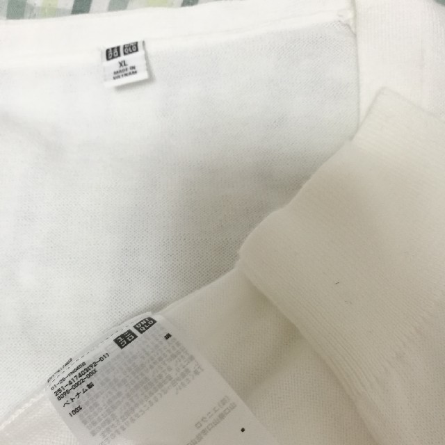 UNIQLO(ユニクロ)の夏物sale! ユニクロUVカットスーピマコットンカーディガンXL レディースのトップス(カーディガン)の商品写真