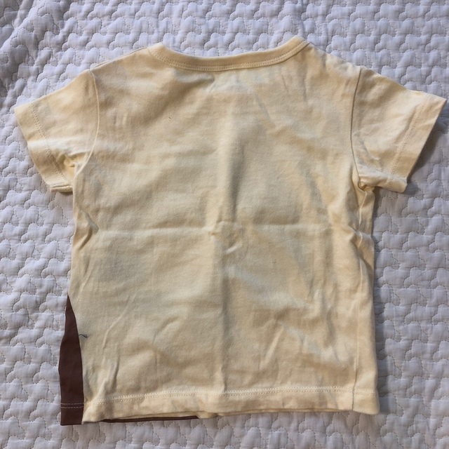 MUJI (無印良品)(ムジルシリョウヒン)の無印　ベビー動物Tシャツ　80サイズ キッズ/ベビー/マタニティのベビー服(~85cm)(Ｔシャツ)の商品写真