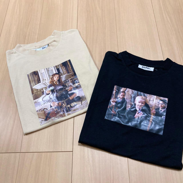 新品・タグ付き◎ハリーポッターTシャツ２枚セット♪ レディースのトップス(Tシャツ(半袖/袖なし))の商品写真