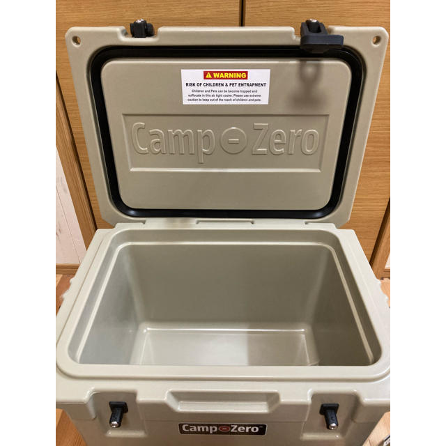 キャンプゼロ 20L クーラーボックス ベージュ 最大保冷力7日間 キャンプゼロ 20L クーラーボックス ベージュ 最大保冷力7日間