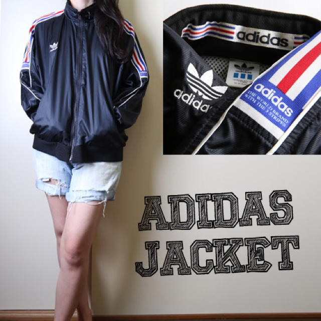 adidas(アディダス)のアディダス❤️80sナイロンジャケット レディースのジャケット/アウター(ナイロンジャケット)の商品写真