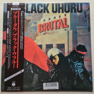 国内盤LP ブラック ウフルー ♢ ブルータル 帯付(ワールドミュージック)