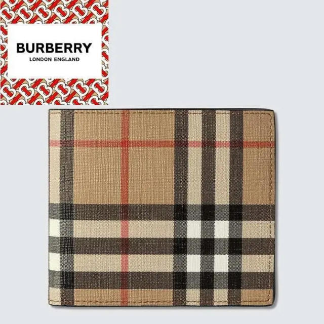 BURBERRY(バーバリー)のBURBERRY フォト フォルダー チェック ウォレット メンズのファッション小物(折り財布)の商品写真