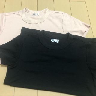 ユニクロ(UNIQLO)のとも様専用1️⃣ ユニクロカットソー　ピンク(その他)