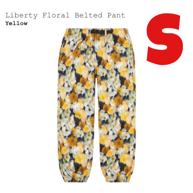 【S】Supreme Liberty Floral Belted Pant