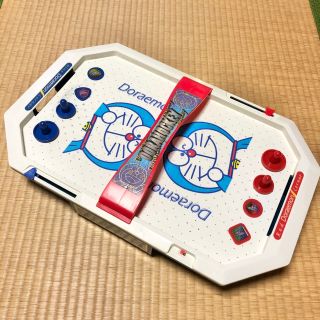 エポック(EPOCH)のドラえもん エアホッケー 家庭用 ドラホッケー 90年代 平成レトロ おもちゃ(その他)