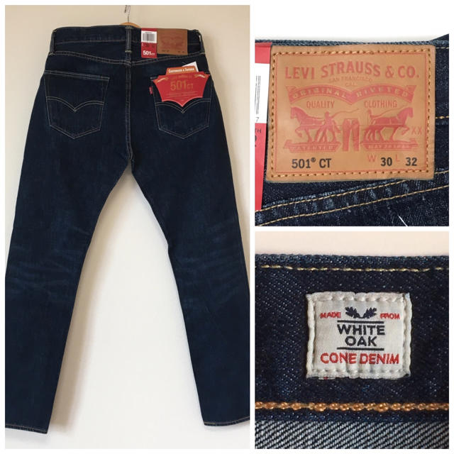 Levi's - 【新品】LEVI'S 501CT 赤耳 ホワイトオークの通販 by Levi's - 【新品】LEVI'S 501CT 赤耳 ホワイトオークの通販 by
