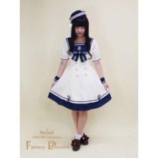 アマベル(Amavel)のアマベル　Fantasy Marin Friends セーラーワンピース(ひざ丈ワンピース)