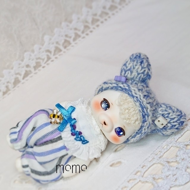 Cocoriang Poiお洋服☆ねこ耳ニット帽＆ロンパース10ハンドメイド