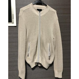 ランバン(LANVIN)の【美品】ランバン ニット カーディガン ベージュ(ニット/セーター)