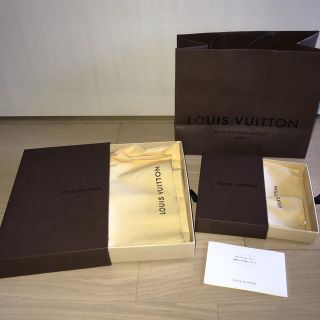 ルイヴィトン(LOUIS VUITTON)のルイヴィトン  LOUIS VUITTON 空箱&保存袋＆紙袋(ショップ袋)