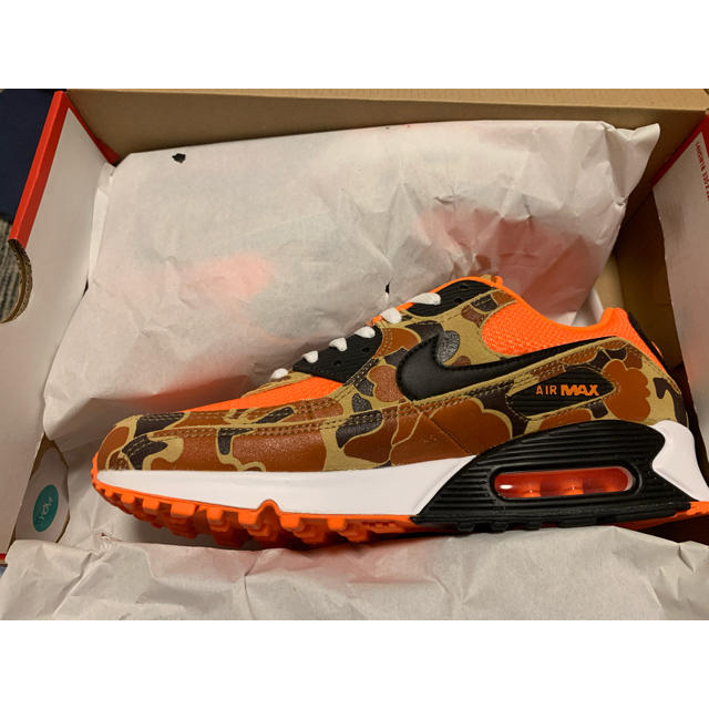 エアマックス90  ORANGE DUCK CAMO メンズの靴/シューズ(スニーカー)の商品写真