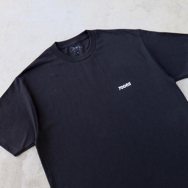 【M】700 FILL Small Payment Logo Tee Black