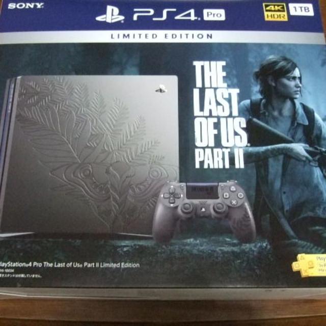 新品 PS4 Pro 本体 ラストオブアス2 Limited Edition