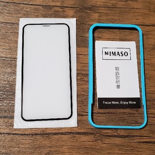 アップル(Apple)のNimaso iPhone 11/XR 用全面保護フィルム強化ガラス(保護フィルム)