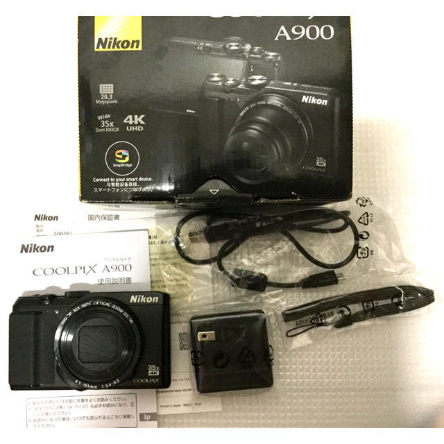 コンパクトデジタルカメラNIKON COOLPIX A900 元箱付き　(use)