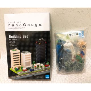 カワダ(Kawada)の朱果様専用　新品 ナノブロック　ナノゲージ　情景　ビルセット(積み木/ブロック)