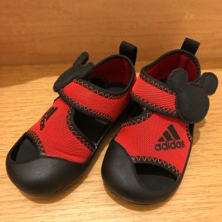 アディダス(adidas)のadidas⭐︎ディズニーコラボサンダル(13.5cm)(サンダル)