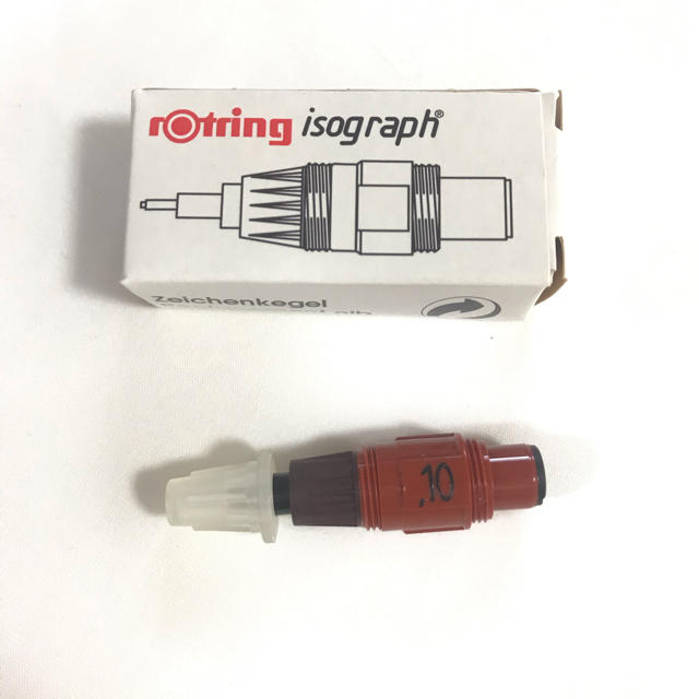 未使用】rotring ロットリング イソグラフ用スペアニブ(0.1mm)の通販