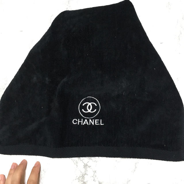 CHANEL(シャネル)のシャネル確実正規品 ノベルティー未使用タオル コスメ/美容の香水(その他)の商品写真