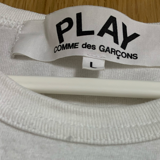 COMME des GARCONS(コムデギャルソン)のコムデギャルソン　Tシャツ　Lサイズ メンズのトップス(Tシャツ/カットソー(半袖/袖なし))の商品写真