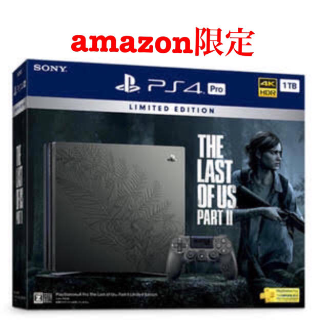 ゲームソフト/ゲーム機本体PS4Pro ラストオブアス2 Limited Edition 新品未使用