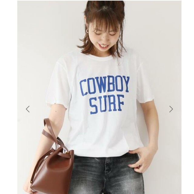 Spick & Span(スピックアンドスパン)の【RXMANCE】Cowboy Surf T レディースのトップス(Tシャツ(半袖/袖なし))の商品写真