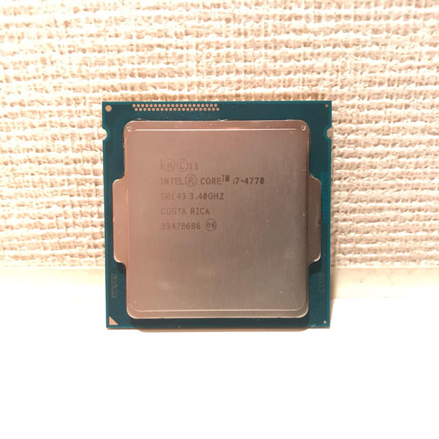 CPU Intel Core i7-4770 - PCパーツ