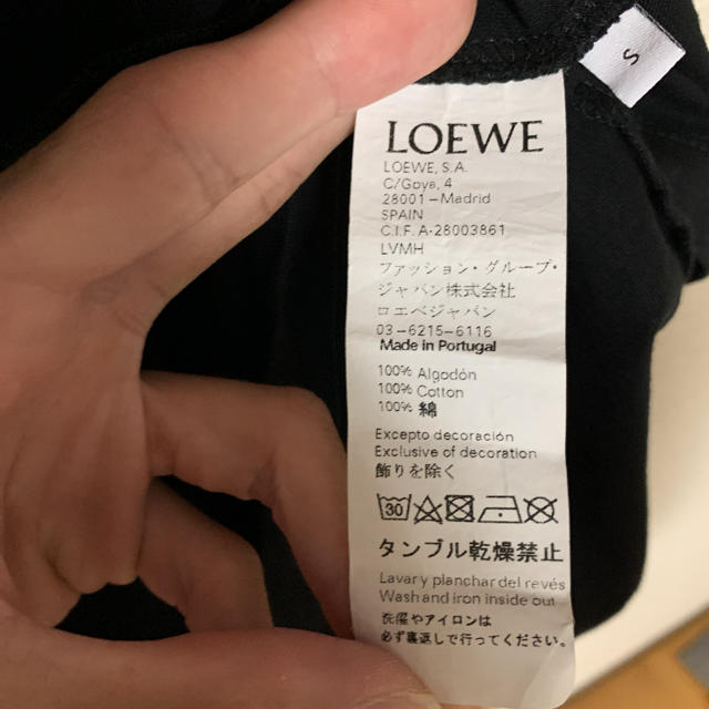 LOEWE - LOEWE ロエベ 刺繍ロゴ Tシャツの通販 by Brainfeeder