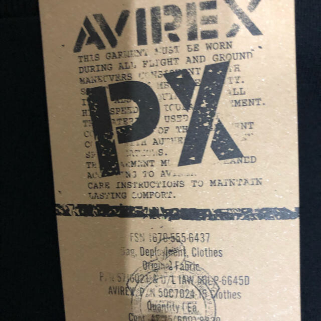 AVIREX(アヴィレックス)のAVIREX Tシャツ バックプリント　USAF  新品タグ付き　最終値下げ メンズのトップス(Tシャツ/カットソー(半袖/袖なし))の商品写真