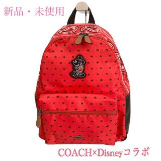 コーチ(COACH)の⭐︎新品・未使用　◆COACH×Disney コラボ リュック F59358(リュック/バックパック)