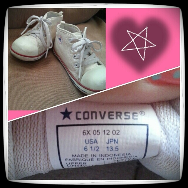 CONVERSE(コンバース)のbabyのコンバース13,5 キッズ/ベビー/マタニティのキッズ靴/シューズ(15cm~)(その他)の商品写真