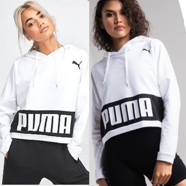 PUMA(プーマ)のPuma プーマ　ドライセル　フードパーカー　ブランドロゴ　メッシュフード レディースのトップス(パーカー)の商品写真