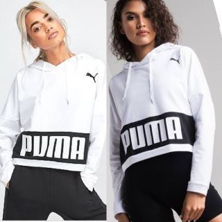 プーマ(PUMA)のPuma プーマ　ドライセル　フードパーカー　ブランドロゴ　メッシュフード(パーカー)